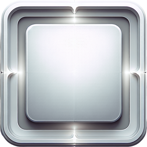 Grey-Tinted Tile: A minimalist and futuristic tile design for a Sudoku game, featuring a perfect square with a smooth, clean surface. The tile has a soft gradient, starting with a light grey center that transitions to a slightly darker grey near the edges, giving it depth and sophistication. A thin, faintly glowing silver-grey border surrounds the tile, adding a subtle futuristic touch while maintaining a sleek and clean appearance. The surface remains blank and ready for interaction..
Single Game Texture. In-Game asset. 2d. Blank background. High contrast. No shadows.