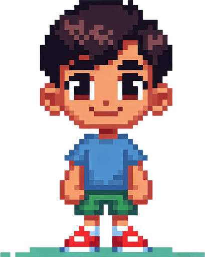 Pixel Art Boy