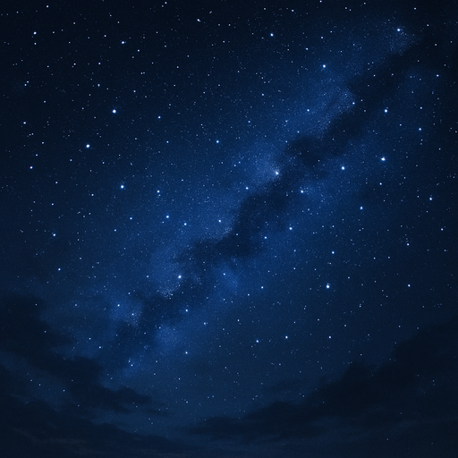 a beautiful dark night sky
