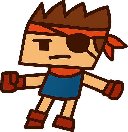 fighter 4. No background. Transparent background. Blank background. No shadows. 2d. In-Game asset. flat