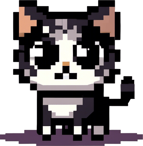 make the ghost version of this cat.