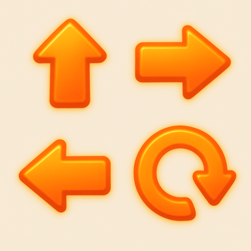 Orange arrow pack assets. Blur. HD color.
Single Game Texture. In-Game asset. 2d. Blank background. High contrast. No shadows.