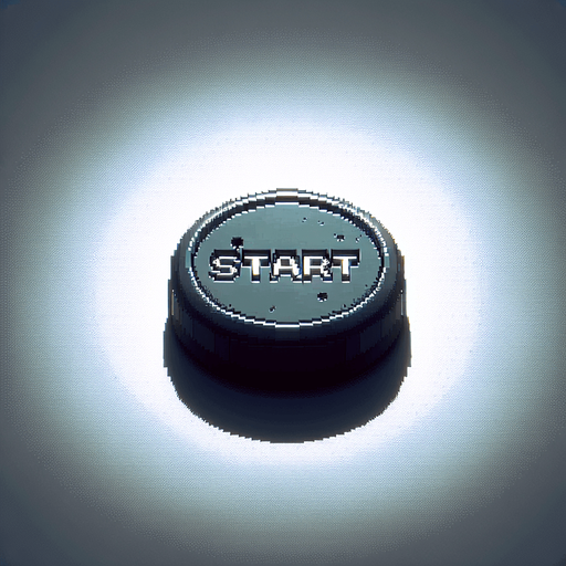 Pixelart button that says "Start". Dungeon vibes..
Single Game Texture. In-Game asset. 2d. Blank background. High contrast. No shadows.