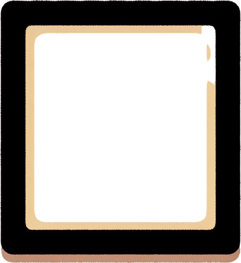 simple beige background with black outline rectengular.
Single Game Texture. In-Game asset. 2d.blank background . High contrast. No shadows.