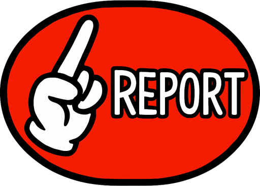 reportbutton among us.
In-Game asset.  2d.  High contrast.  No shadows