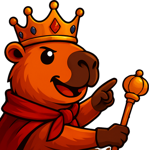 El rey orgulloso y confiado usando su cetro manda a defender desde el castillo.