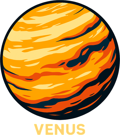 Venus.
In-Game asset.  2d.  High contrast.  No shadows