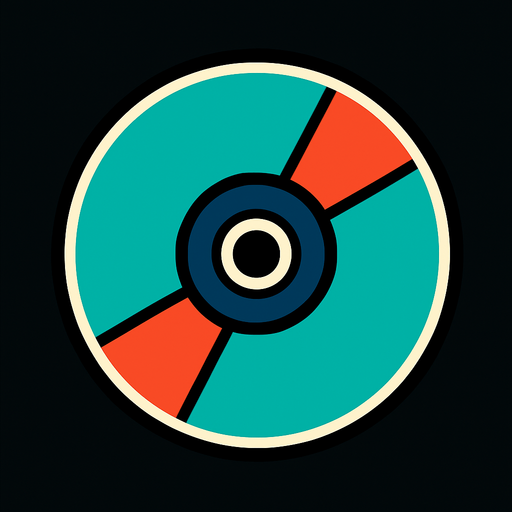CD.
In-Game asset.  2d.  High contrast.  No shadows