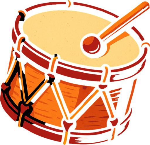 Davul.
In-Game asset.  2d.  High contrast.  No shadows