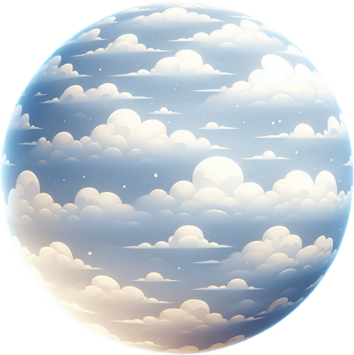 Imagine sky.
Single Game Texture. In-Game asset. 2d. Blank background. High contrast. No shadows.