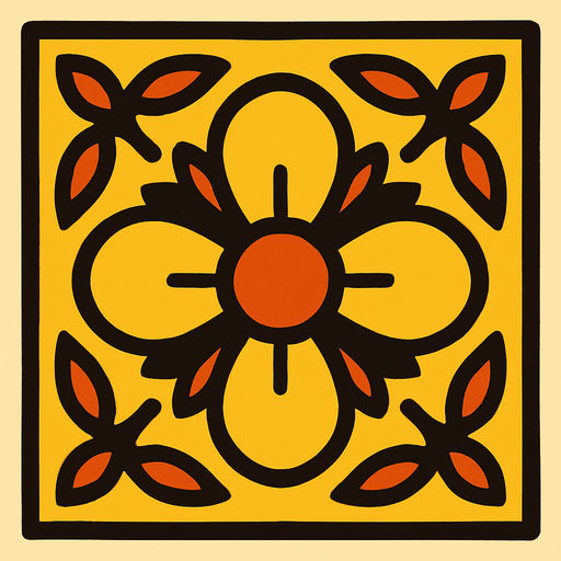 tile.
In-Game asset.  2d.  High contrast.  No shadows