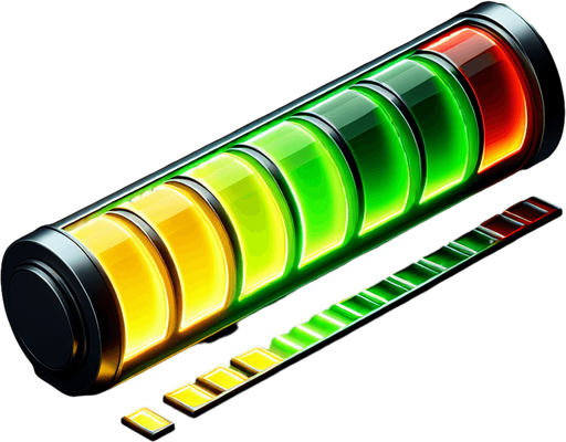 Energy level bar.