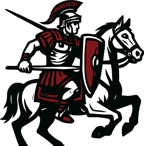 Roman cavalry.
In-Game asset.  2d.  High contrast.  No shadows