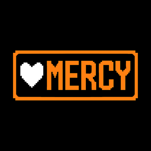 make it undertale mercy button.
In-Game asset.  2d.  High contrast.  No shadows