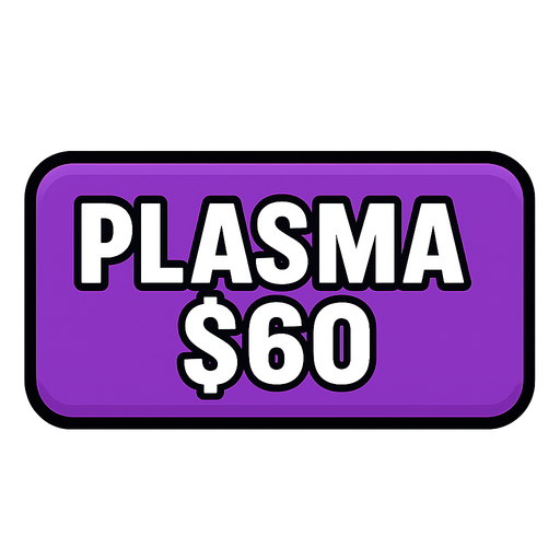 Make button purple and say Plasma $60