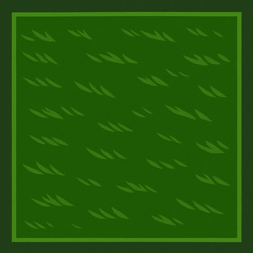 football field without lines.
In-Game asset.  2d.  High contrast.  No shadows