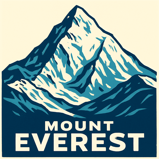 mount everest.
In-Game asset.  2d.  High contrast.  No shadows