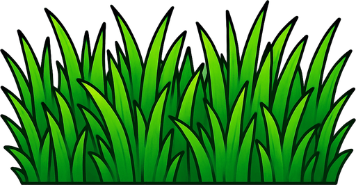 düz çimen resmi.
In-Game asset.  2d.  High contrast.  No shadows