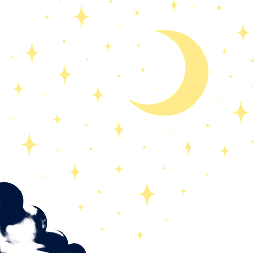 fond d'écran CIEL nocturne.
In-Game asset.  2d.  High contrast.  No shadows