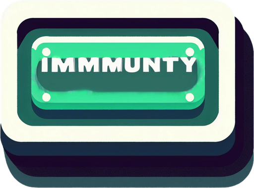 text that says "immunity"