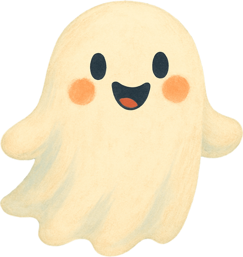 friendly ghost.