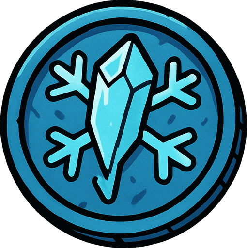 donduruculuk gücü veren token.
In-Game asset.  2d.  High contrast.  No shadows