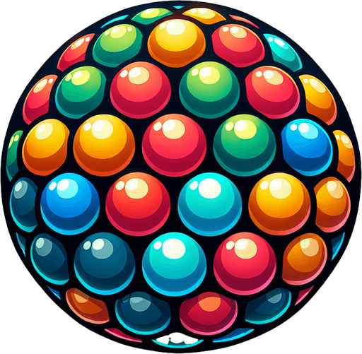 Colour balls.
Single Game Texture.  In-Game asset.  2d.  Blank background.  High contrast