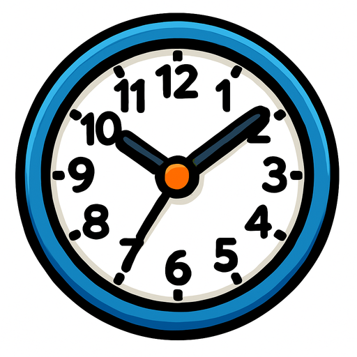 CLOCK.
In-Game asset.  2d.  High contrast.  No shadows