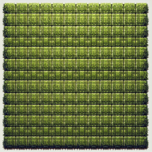 top-down view of 2d plain grass tiled background repeating
Single Game Texture. In-Game asset. 2d. Blank background. High contrast. No shadows.