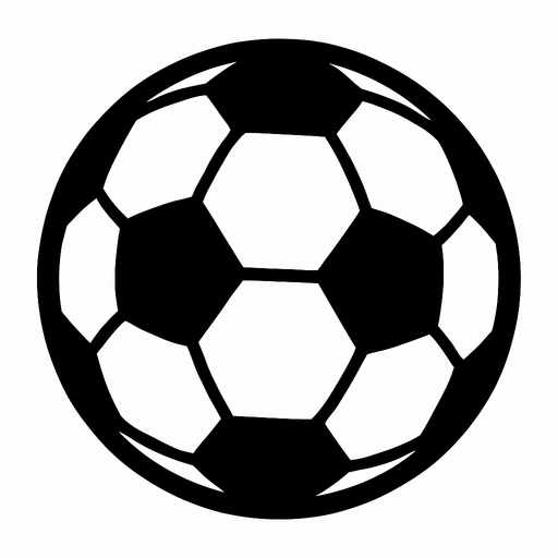 fotballl ball.
In-Game asset.  2d.  High contrast.  No shadows