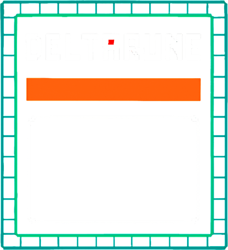 Battle Box for a Deltarune game.
In-Game asset.  2d.  High contrast.  No shadows