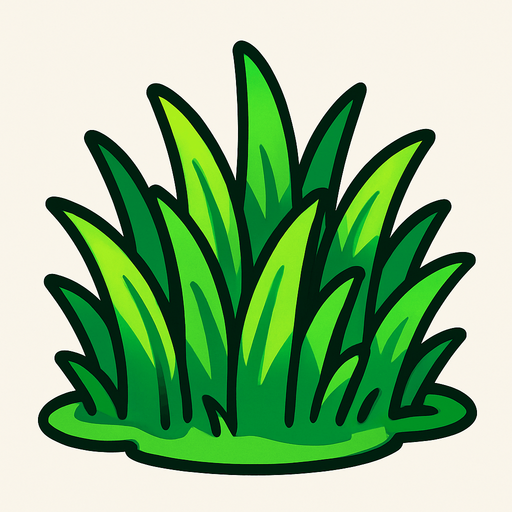 Pasto animado.
In-Game asset.  2d.  High contrast.  No shadows