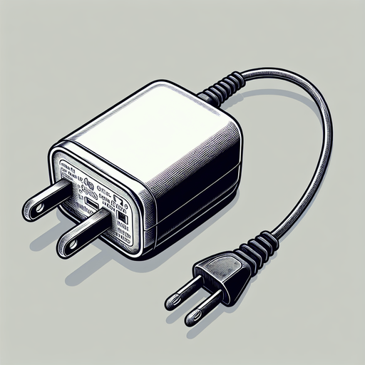 Charger with no background..
Single Game Texture. In-Game asset. 2d. Blank background. High contrast. No shadows.