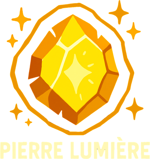 Pierre element lumière.
In-Game asset.  2d.  High contrast.  No shadows