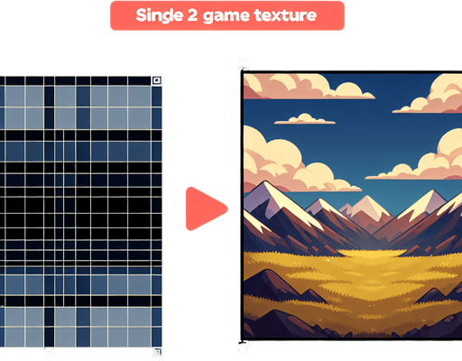 Покупка Single Game Texture. In-Game asset. 2d. Blank background. High contrast. No shadows.
