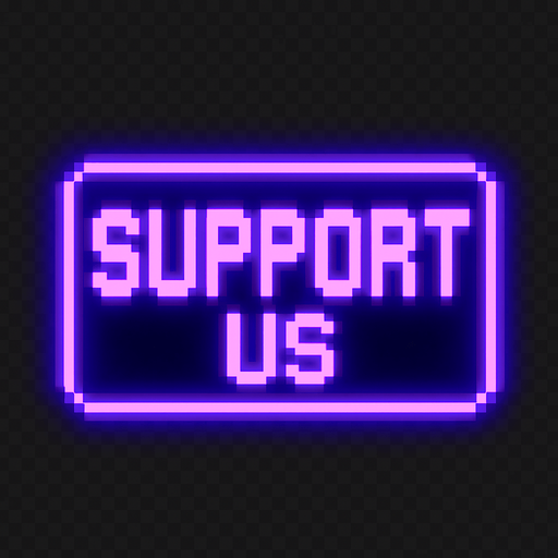 Write SUPPORT US instead of SETTINGS.