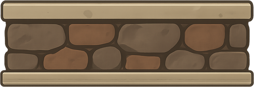 wall
. No background. Transparent background. Blank background. No shadows. 2d. In-Game asset. flat