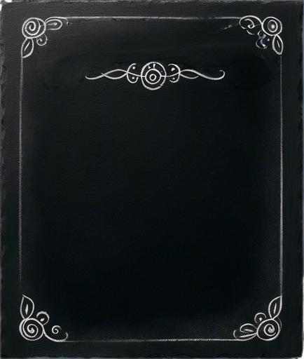 "NOVICE BLEND" handwritten in chalk