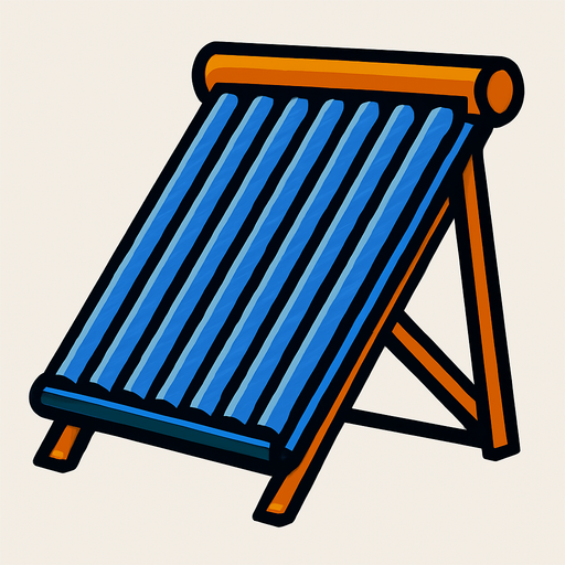 solar collector.
In-Game asset.  2d.  High contrast.  No shadows