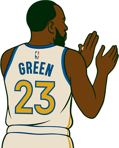 Change picture so his hands are down preparing to shoot