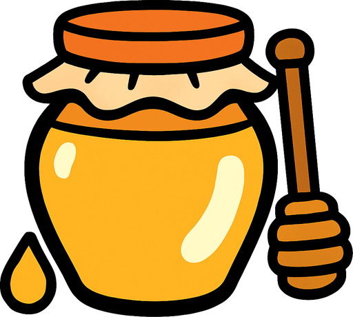 Miel.
In-Game asset.  2d.  High contrast.  No shadows