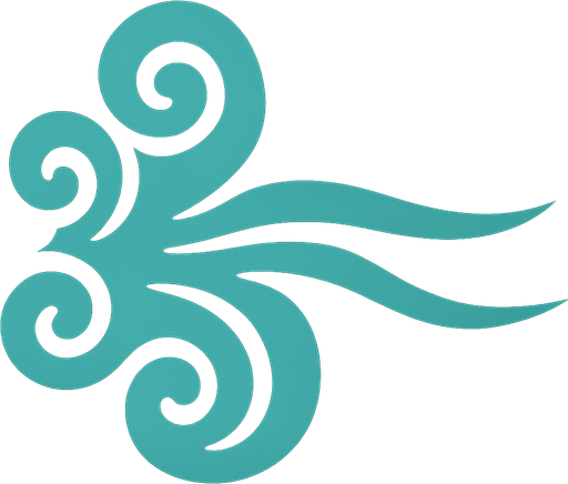 A wind symbol