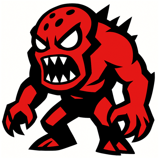 enemy.
In-Game asset.  2d.  High contrast.  No shadows