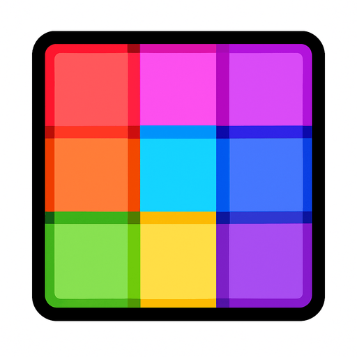 i want a transprant desinging block coliour full.
In-Game asset.  2d.  High contrast.  No shadows