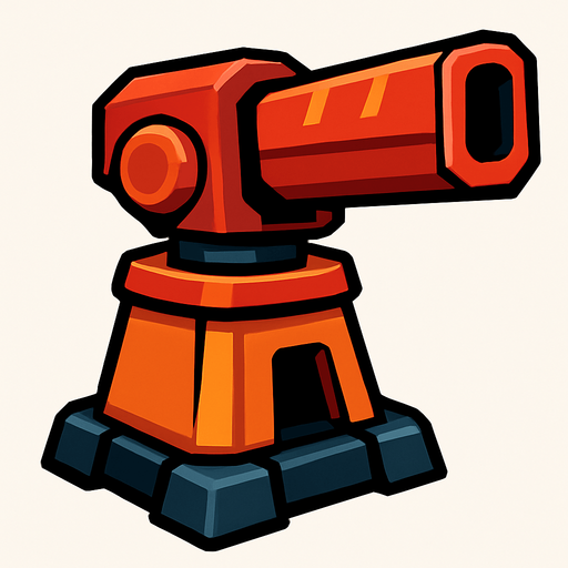 fastTowerAsset.
In-Game asset.  2d.  High contrast.  No shadows