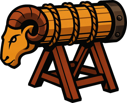 Koçbaşı.
In-Game asset.  2d.  High contrast.  No shadows