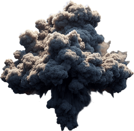 explosion smoke
Single Game Texture. In-Game asset. 2d. Blank background. High contrast. No shadows.