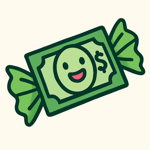 dollar paper is sweet
In-Game asset.  2d.  High contrast.  No shadows