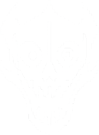 Flat staring gaster blaster Undertale.
In-Game asset.  2d.  High contrast.  No shadows