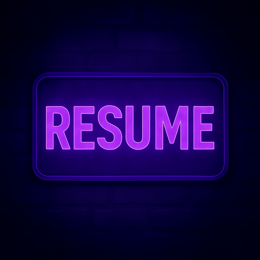 write RESUME